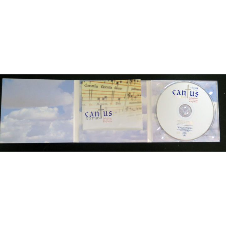 DISQUE CD : Cantus aeternus splendeur du chant grégorien 