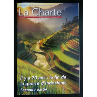 LA CHARTE N°4 Oct-nov-décembre 2024 La fin de la guerre d'Indochine 2° partie