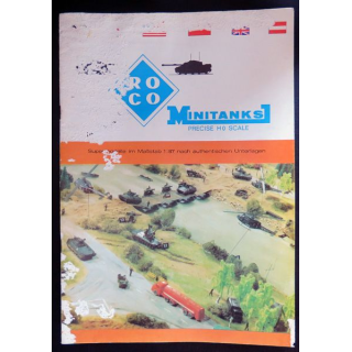 Catalogue maquette et modélisme ROCO minitanks sur les blindés et véhicules militaires