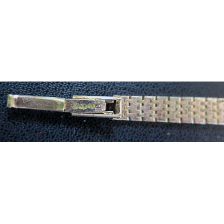 Montre Vintage femme ROYCE bracelet en métal doré