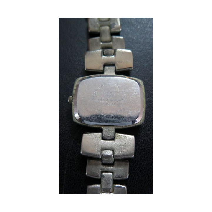 Montre Vintage Louis ARDEN avec bracelet en métal argenté