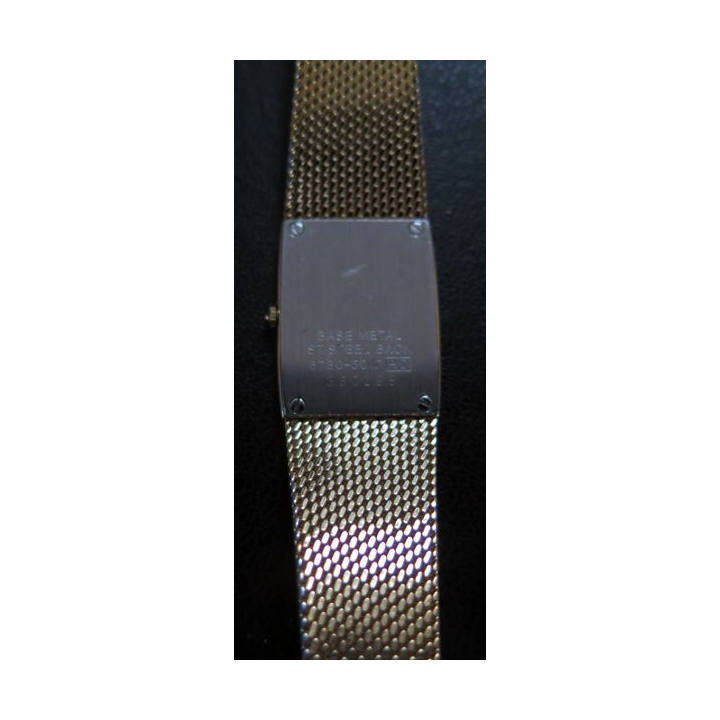 Montre Vintage femme SEIKO Lassalle en métal doré 