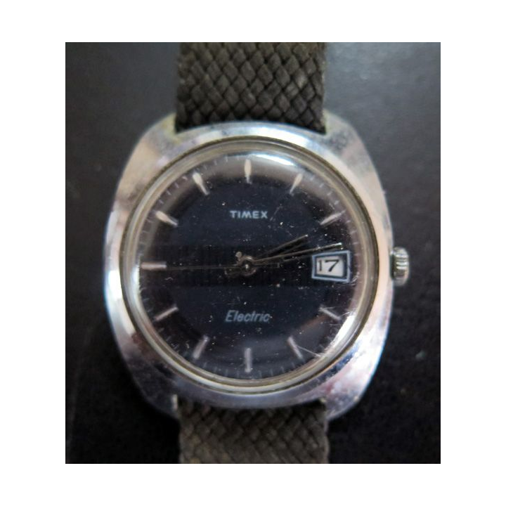 Montre Vintage Homme TIMEX bracelet tissu