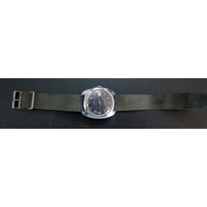 Montre Vintage Homme TIMEX bracelet tissu