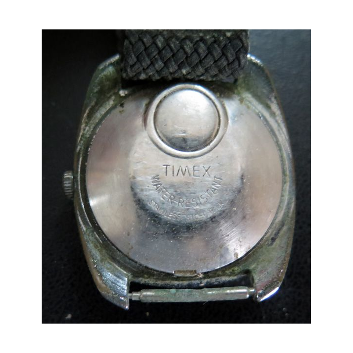 Montre Vintage Homme TIMEX bracelet tissu