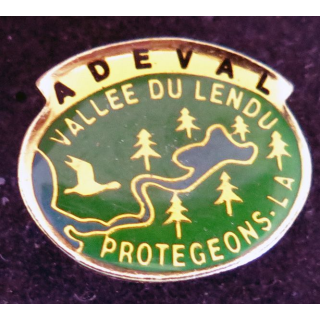 Pin's de ADEVAL la vallée du Lendu Protégeons-la