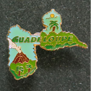 Pin's de la GUADELOUPE