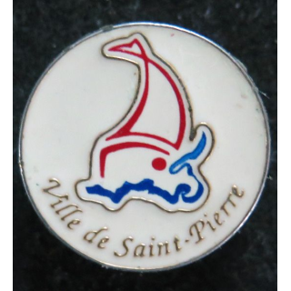 Pin's de la ville de Saint Pierre