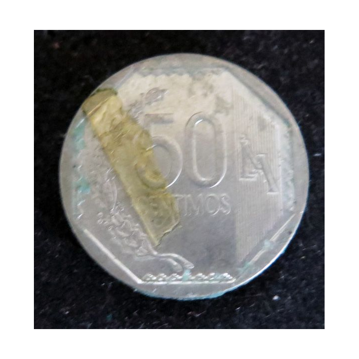 PEROU : Pièce de 50 centimos 2007