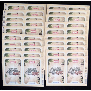 Lot de 20 Pochettes MARVEL Explore l'Univers avec Groot neuves