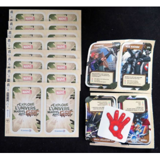 Lot de 9 Pochettes MARVEL Explore l'Univers avec Groot neuves