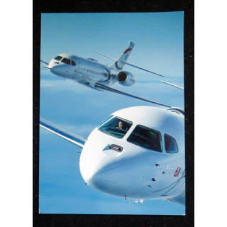 Carte Postale l'horloge Dassault Aviation