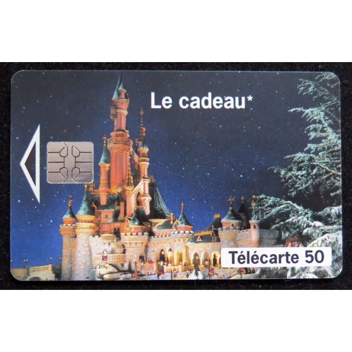 Carte téléphonique télécarte 50 Le Cadeau d'Euro Disney