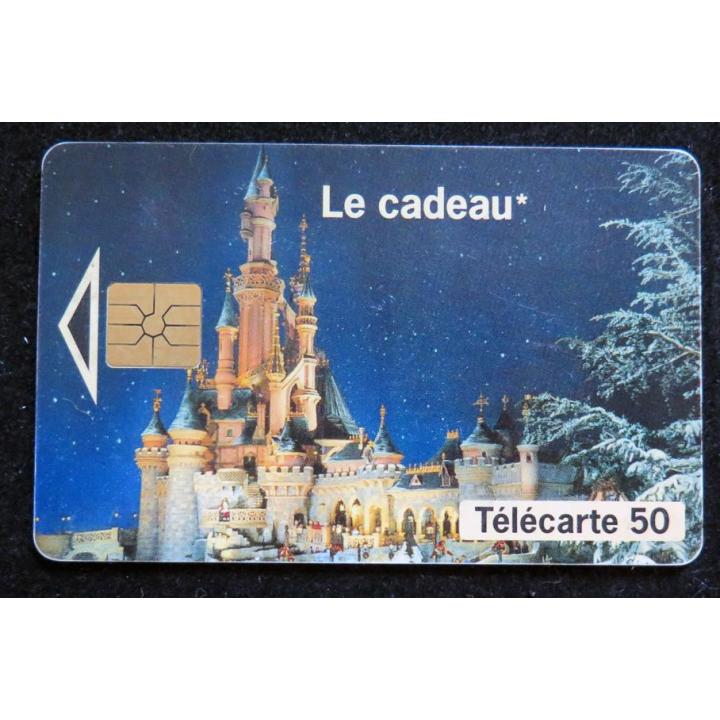 Carte téléphonique télécarte 50 Le Cadeau d'Euro Disney