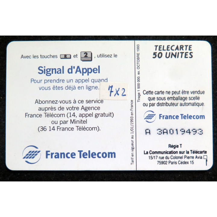 Carte téléphonique télécarte 50 Keno