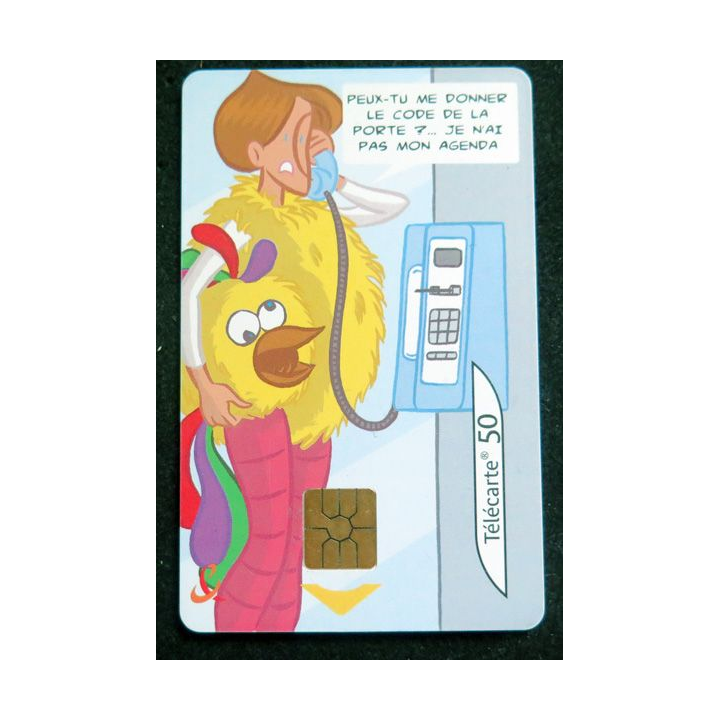 Carte téléphonique télécarte Petites histoires ou grandes vérités carte n° 2/4