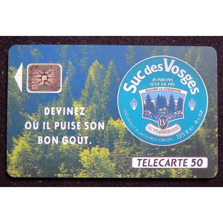 Carte téléphonique télécarte 50 LA VOSGIENNE