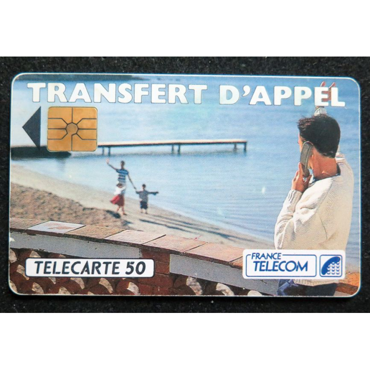 Carte téléphonique télécarte 50 Transfert d'appel