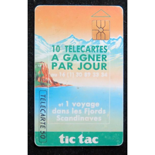 Carte téléphonique télécarte 50 TIC TAC