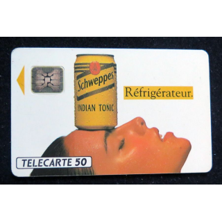 Carte téléphonique télécarte 50 Schweppes