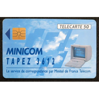 Carte téléphonique télécarte 50 MINICOM