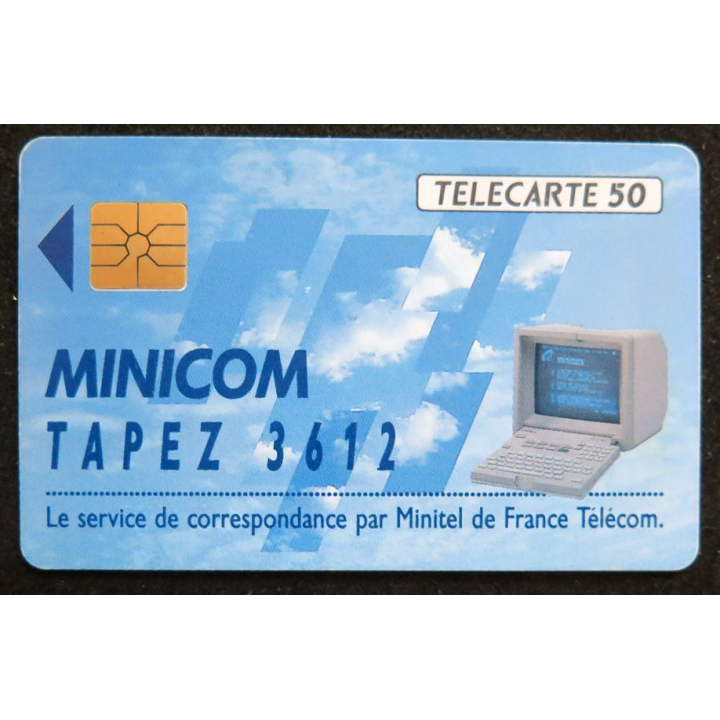Carte téléphonique télécarte 50 MINICOM