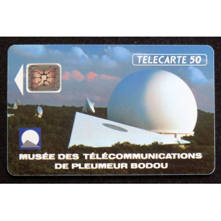 Carte téléphonique télécarte 50 Musée des télécommunications de Pleumeur Bodou