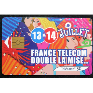 Carte téléphonique télécarte 50 France télécom