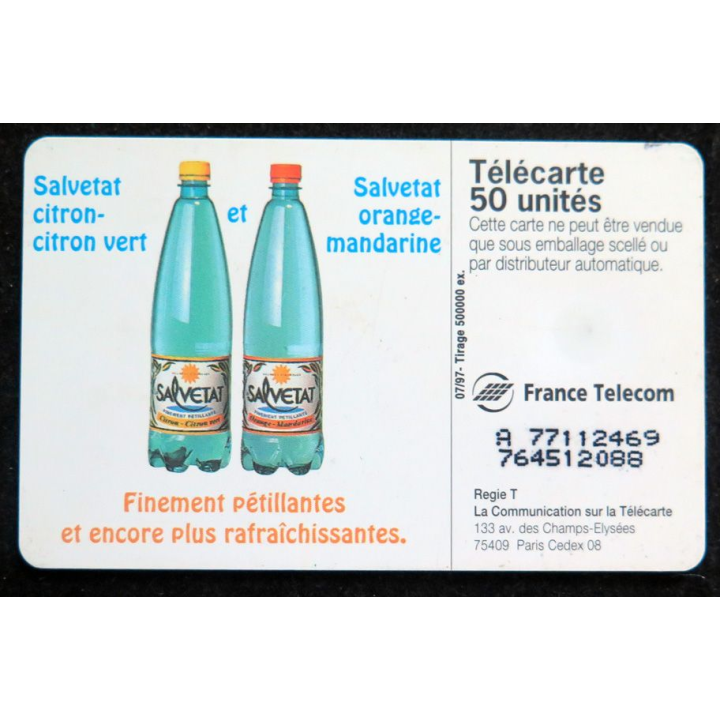 Carte téléphonique télécarte 50 SALVETAT