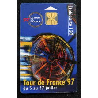 Carte téléphonique télécarte 50 Tour de France 97