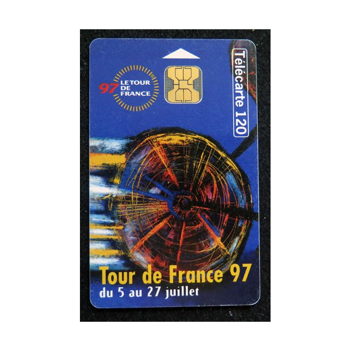 Carte téléphonique télécarte 50 Tour de France 97