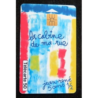 Carte téléphonique télécarte 50 Ma cabine cabane n°2