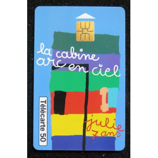 Carte téléphonique télécarte 50 Ma cabine cabane n°4