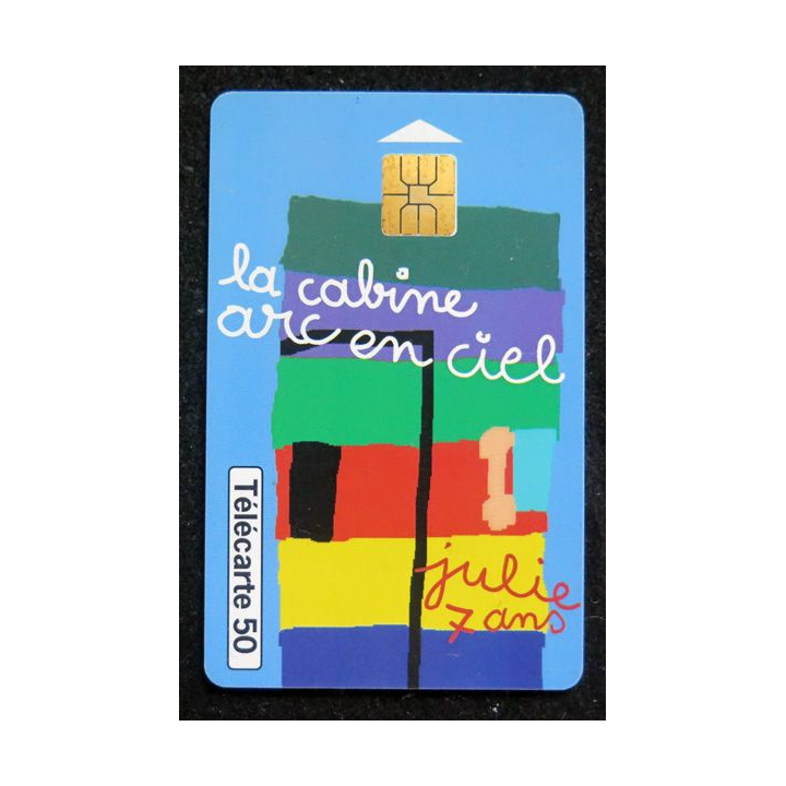 Carte téléphonique télécarte 50 Ma cabine cabane n°4