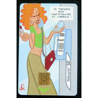 Carte téléphonique télécarte 50 petites histoires ou grandes vérités n° 3/4