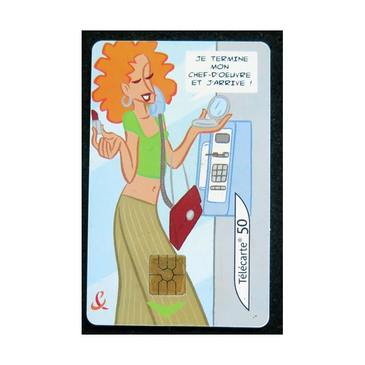 Carte téléphonique télécarte 50 petites histoires ou grandes vérités n° 3/4