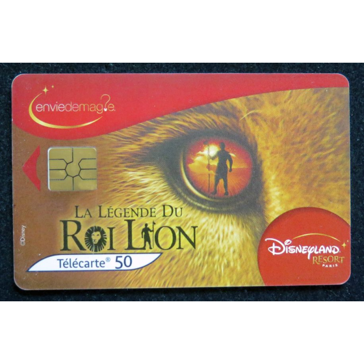 Carte téléphonique télécarte 50 DISNEYLAND