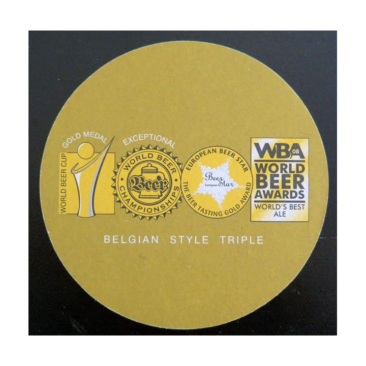 DESSOUS DE VERRE A BIÈRE Tripel karmeliet