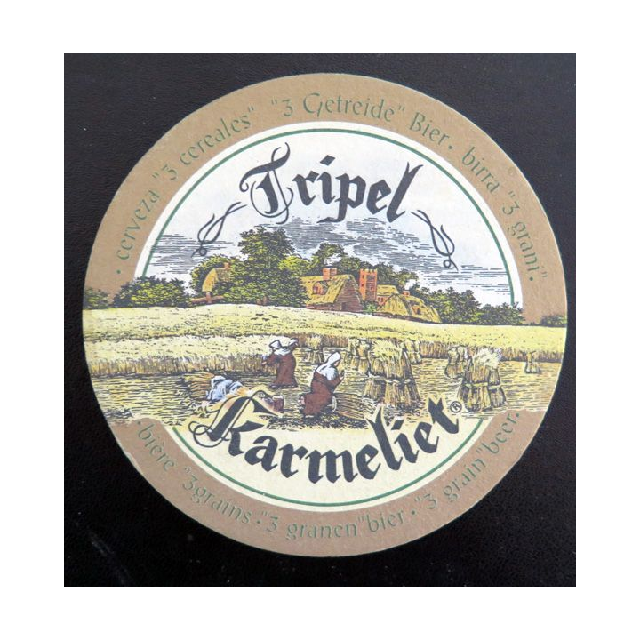 DESSOUS DE VERRE A BIÈRE Tripel karmeliet