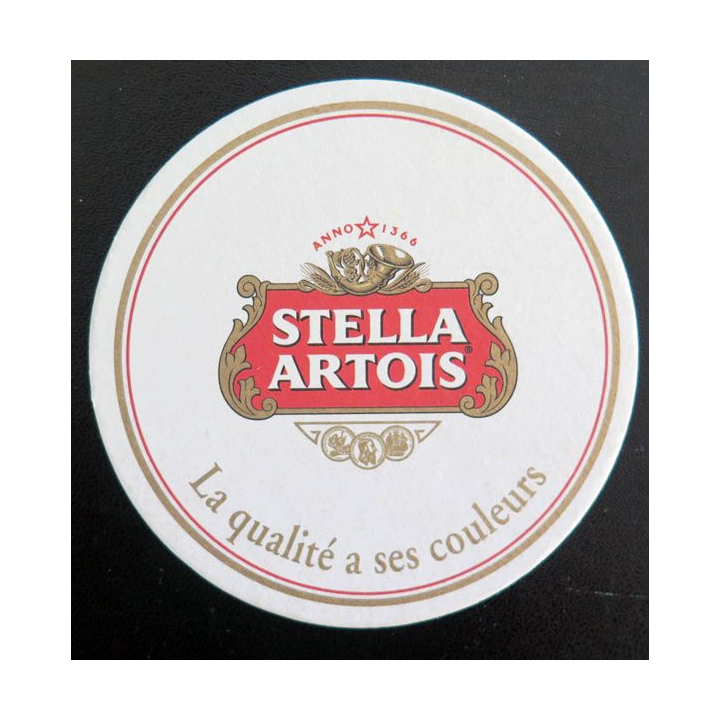 DESSOUS DE VERRE A BIÈRE Stella Artois