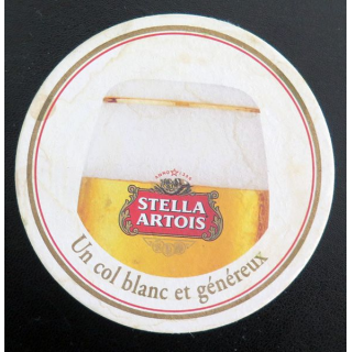DESSOUS DE VERRE A BIÈRE Stella Artois