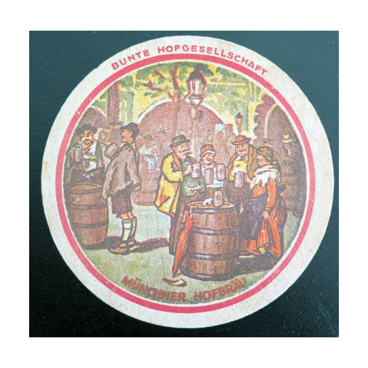 DESSOUS DE VERRE A BIÈRE Münchner Hofbraü
