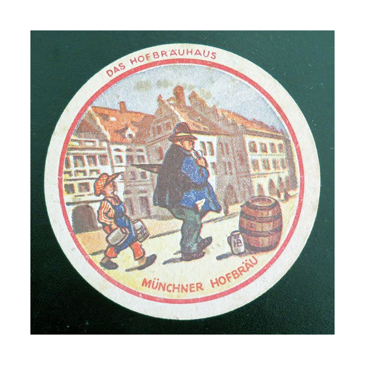 DESSOUS DE VERRE A BIÈRE Münchner Hofbraü