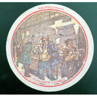 DESSOUS DE VERRE A BIÈRE Münchner Hofbraü