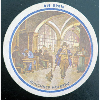 DESSOUS DE VERRE A BIÈRE Münchner Hofbraü