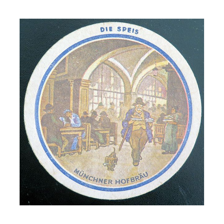 DESSOUS DE VERRE A BIÈRE Münchner Hofbraü