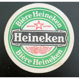 DESSOUS DE VERRE A BIÈRE Heineken
