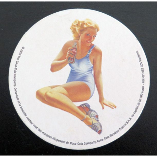 DESSOUS DE VERRE A COCA COLA