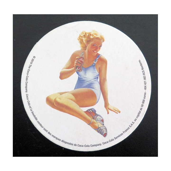DESSOUS DE VERRE A COCA COLA