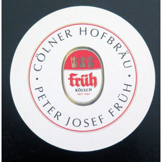 DESSOUS DE VERRE A BIÈRE Früh Kölsch